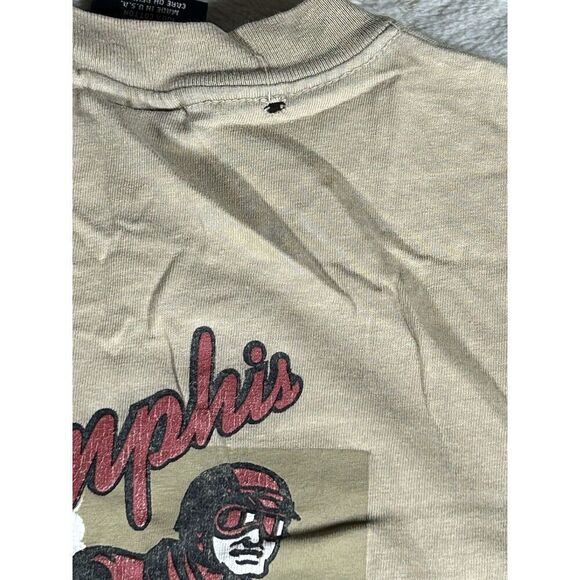 HOG Harley Owners Group 96  Memphis TN Rally Vintage Brown Tee Sz XL - Picture 7 of 10